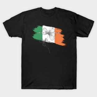 Minimalist Rugby Part 3 #002 - Ireland Rugby Fan T-Shirt
